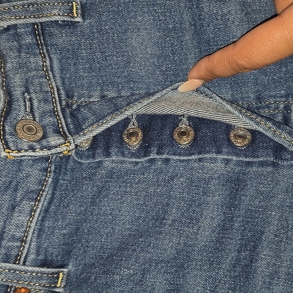 Levi's Women's Ribcage Straight Ankle Jeans Medium Wash Size 32 - Picture 5 of 13